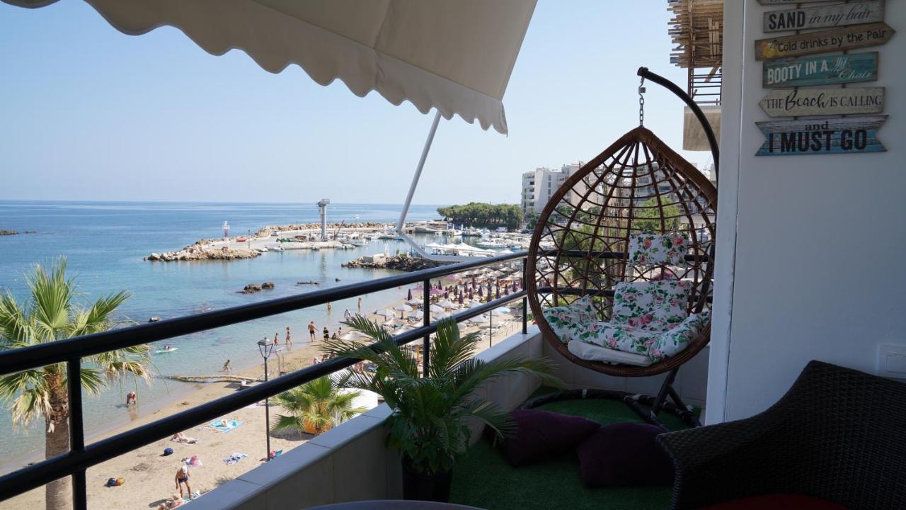 Km Beach View Apartment Chania  Exteriör bild